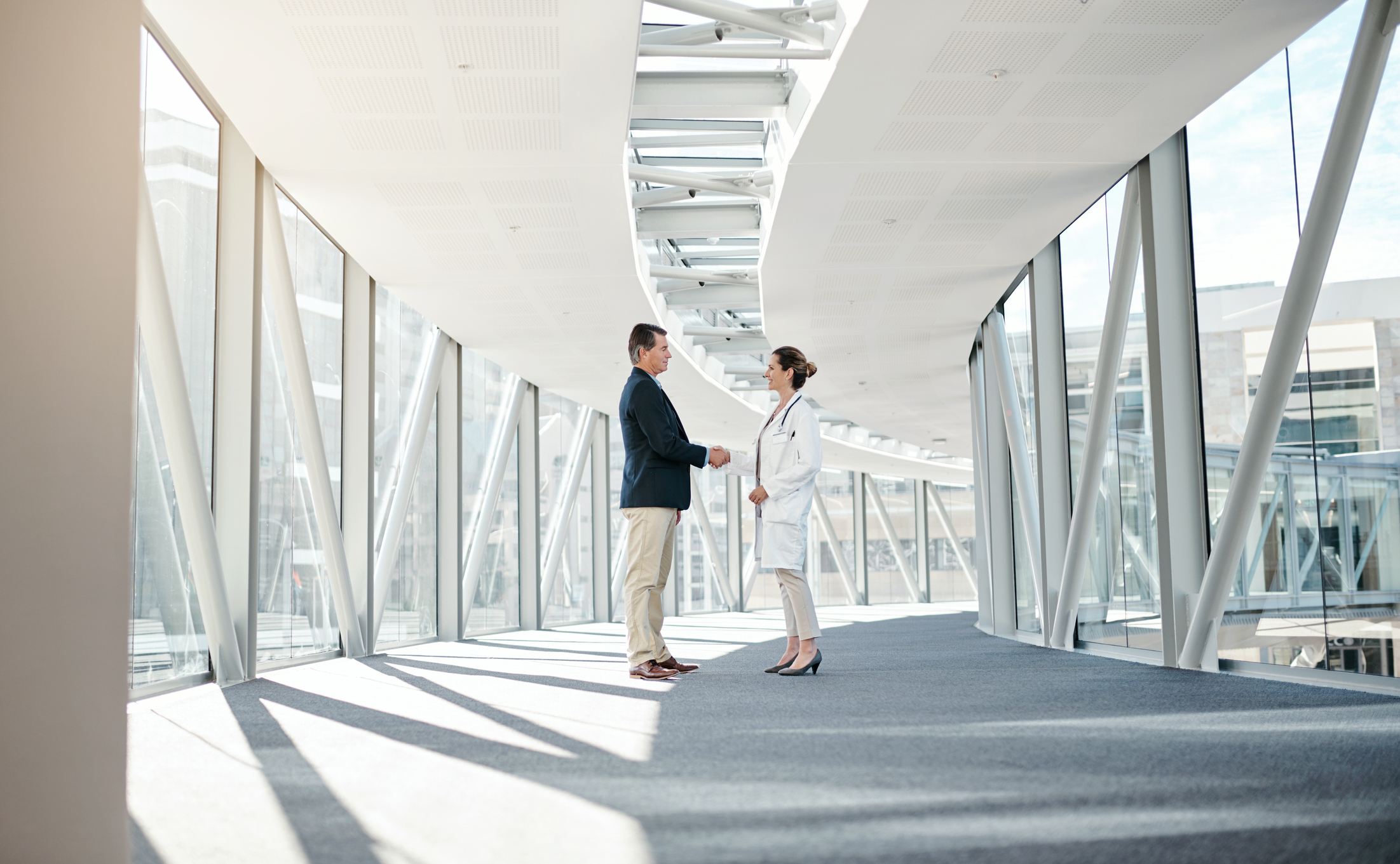 About Us Hero-rep shaking hands with physician
